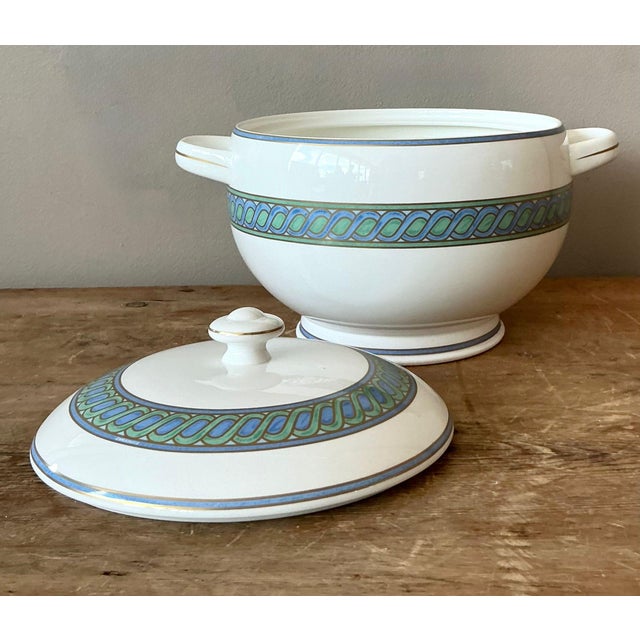 Vintage Boho Christofle "Torsada" Covered Vegetable Dish For Sale In West Palm - Image 6 of 6