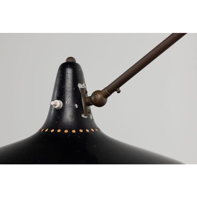 Metal Articulating Wall Lamp from Stilnovo, Italy, 1950s For Sale - Image 7 of 18
