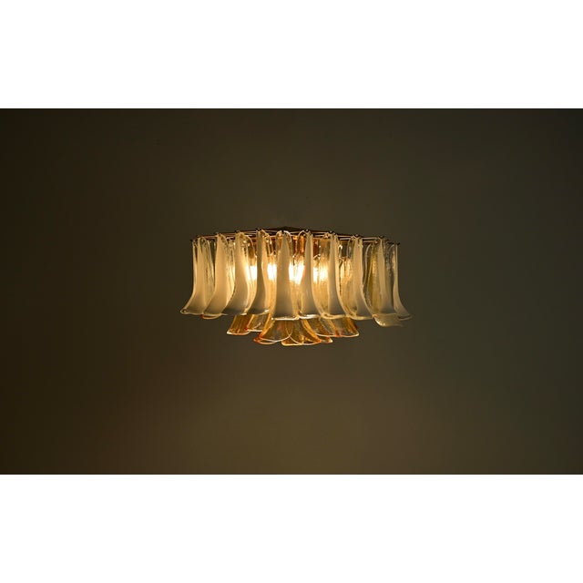 Murano Glass Ceiling Lamp from La Murrina, 1970s For Sale - Image 4 of 10