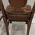 Antique Quarter Sawn Oak Side Chairs With Hand Carved Motif on Each Side and Nailhead Stud Surround Tapestry Seat and Claw Feet For Sale - Image 17 of 18