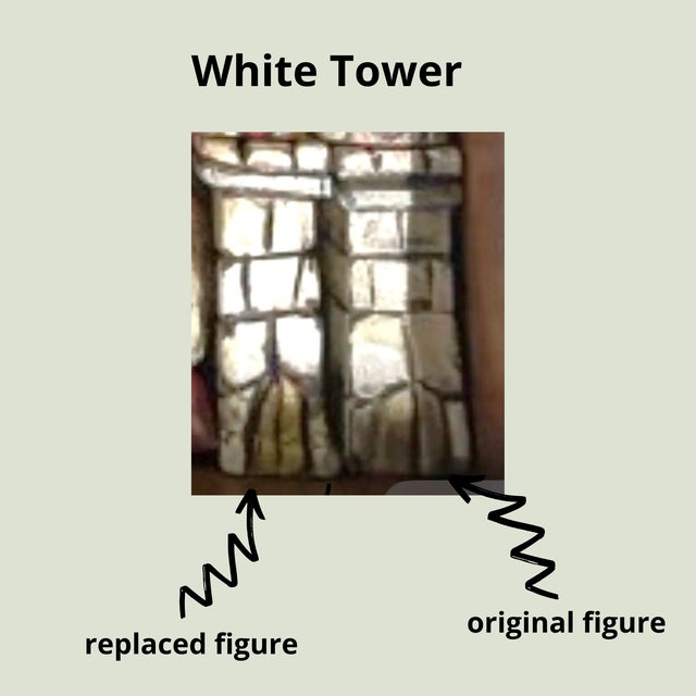 Brown Walnut Chess Table With Hand-Carved Figures. Spain, 1960s For Sale - Image 8 of 12