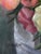 Figurative The Light Always Shines Through by Kelly Birkenruth | Oil on Panel Portrait of a woman with flowers For Sale - Image 3 of 5