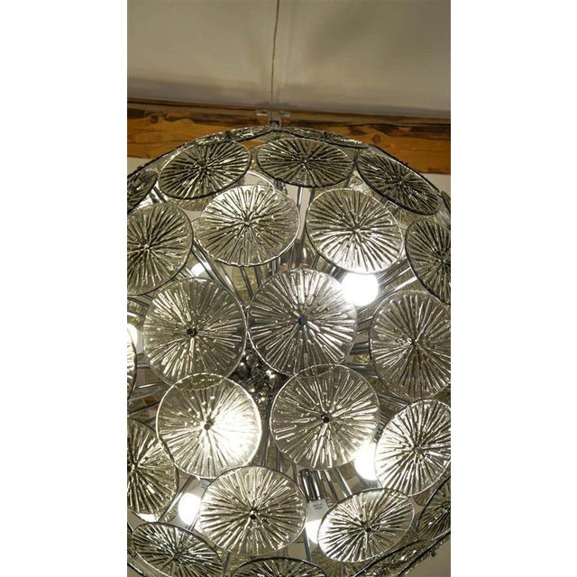 Grey Murano Sputnik Chandelier For Sale - Image 6 of 7