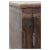 Brown Small Glazed Buffet in Solid Wood For Sale - Image 8 of 10