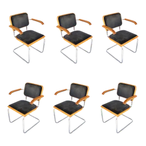 Marcel Breuer for Thonet Cesca Chairs - Set of 6