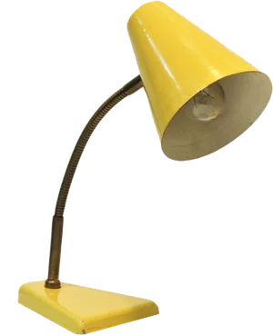 Yellow Desk Lamp from Zaosc Poland, 1970s