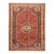 Vintage Hand-Knotted Persian Qashqai Rug 3'8" X 4'9" For Sale