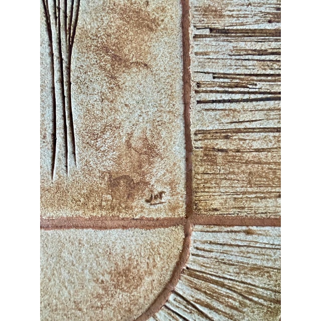 Ceramic and Wood Herbarium Coffee Table, 1970s For Sale - Image 13 of 15