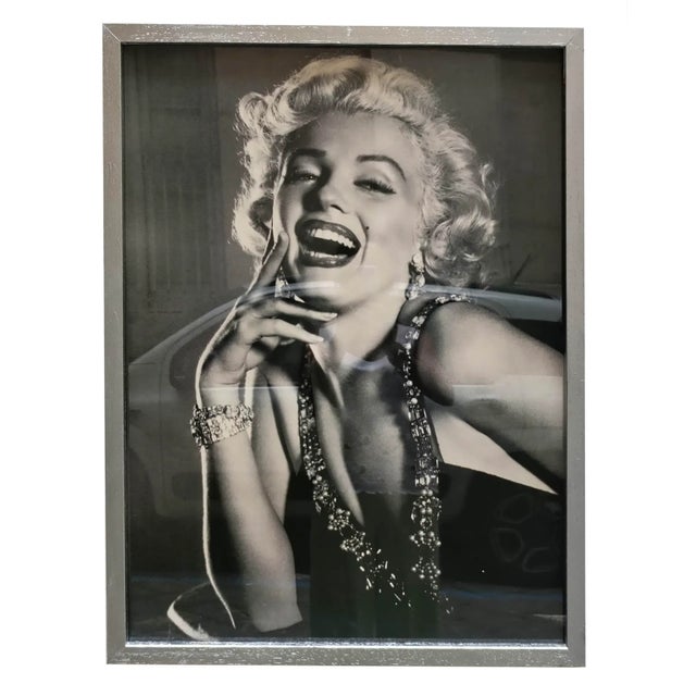 Paper Poster of Marilyn Monroe by Emilio Modric, Italy, 1980s For Sale - Image 7 of 7
