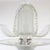 Glass Mid-Century White Latticino Murano Frond Light For Sale - Image 7 of 12
