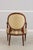 Louis XVI Style Mahogany Open Arm Fauteuil Chair For Sale In Philadelphia - Image 6 of 18