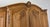 Vintage Louis XVI French Oak Four Door Carved Armoire For Sale - Image 4 of 11