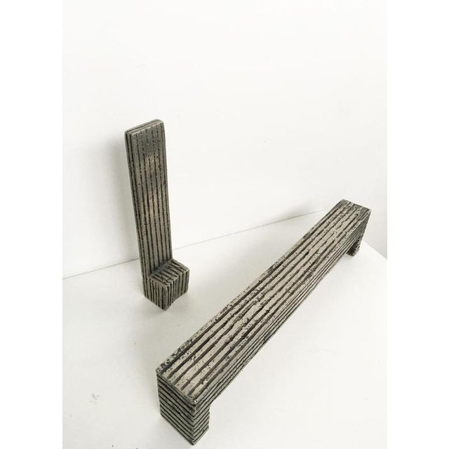 Urano Palma, Politician's Table and Chair, 1980, Bronzes, Set of 2 For Sale - Image 10 of 16
