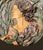 Austrian Art Nouveau Relief Porcelain Wall Charger, C. 1905 For Sale - Image 13 of 16