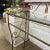 Gilt Rope Metal and Glass Herat Back Vanity For Sale In Miami - Image 6 of 8