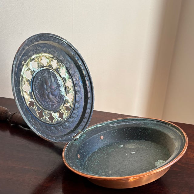 Mid-20th Century French Copper Bassinoire Bed Warmer, Normandy For Sale - Image 16 of 18