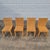 1970s Vintage Rattan Wrapped Dining Side Chairs, After Bielecky Bros, Set of 4 For Sale - Image 13 of 13