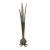 1985 Carnevale Verdigris Brass Sprouting Onion Bud Vase Sculpture – Organic Modern / Folk Art For Sale