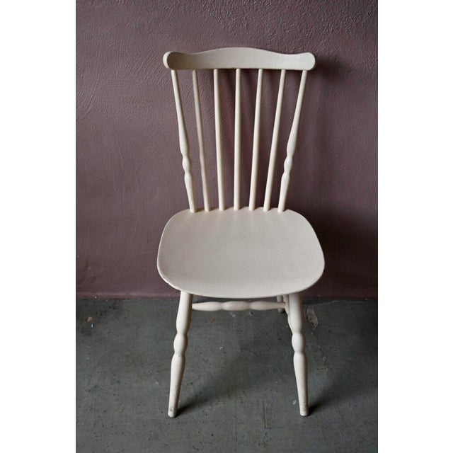 Bistrot Bohèmian Chairs in Wood from Baumann, Set of 4 For Sale - Image 9 of 18