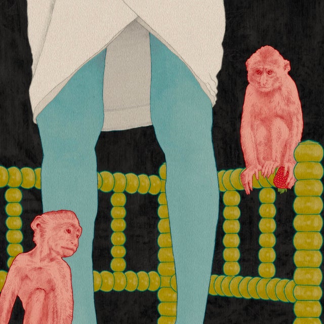 Puneet is part of Steve Moors’ People on Chairs series. The work depicts a male figure standing barefoot on a turned...