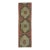1970s Vintage Handmade Wool Cotton Orange Runner Rug For Sale