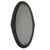 Mid-Century Modern Italian Oval Mirror attributed to Cristal Art, 1960s For Sale - Image 9 of 9