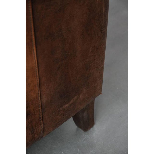 Vintage Sheepskin Armchairs, Set of 2 For Sale - Image 17 of 18