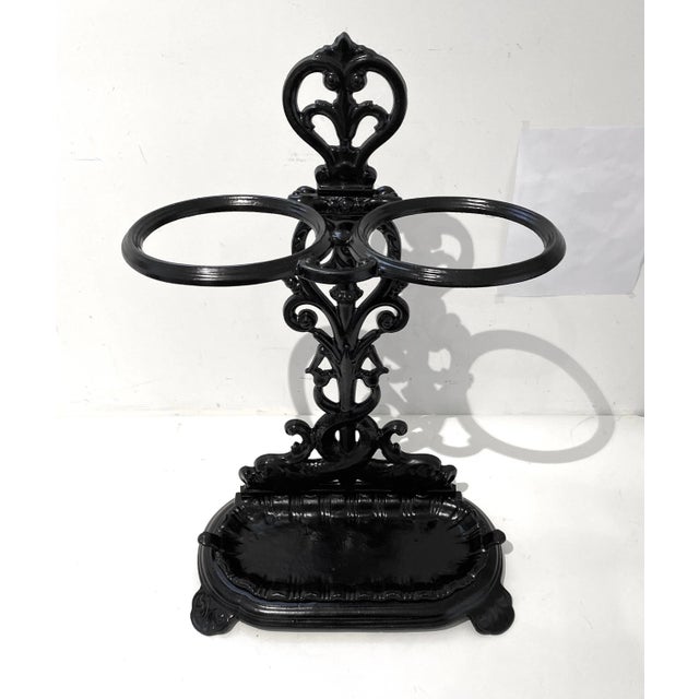 Late 19th Century Antique Umbrella Stand English Georgian Style For Sale - Image 5 of 13
