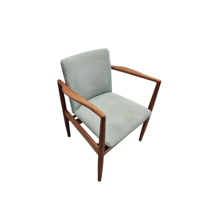 1960s Set of Danish Teak Dining Chairs For Sale - Image 5 of 6