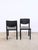 Black Leather Chairs by Matteo Grassi, Italy, 1980, Set of 2 For Sale - Image 11 of 13