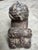 Mid 19th Century Antique Intricately Carved Solid Jasper Marble Foo Dog Sculpture For Sale - Image 5 of 8