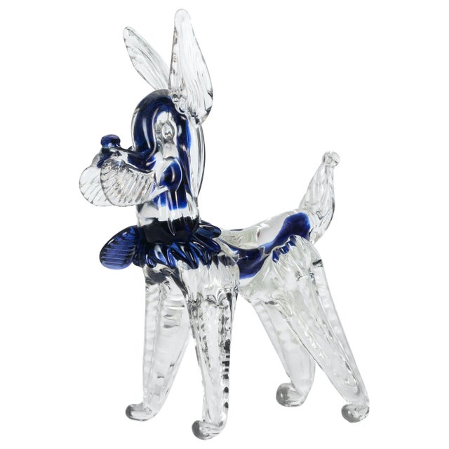 Vintage Murano Glass Dog, 1980s For Sale - Image 6 of 6