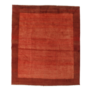 Vintage Hand-Knotted Persian Gabbeh Rug 9'5" X 11'0"