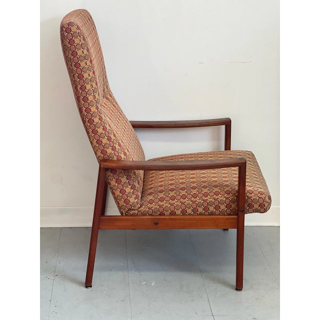 1970s 1970s Vintage Danish Mid Century Modern Chair by Milo Baughman For Sale - Image 5 of 8