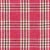 Sample - Schumacher X Vogue Living Mariga Fabric in Rose For Sale