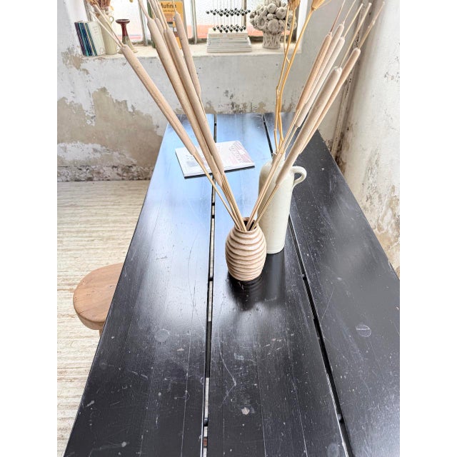 Dining Table with Black Patina from Tapiovaara, 1950s For Sale - Image 15 of 18