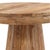 Rustic Modern Salvaged Teak Round Outdoor Counter Table For Sale - Image 4 of 4