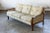 Brown Mid-Century 3-Seat Sofa by Hans Olsen for Vatne With Rosewood Armrests and Legs For Sale - Image 8 of 11