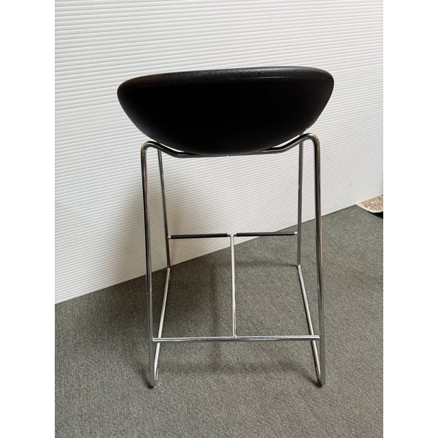 Late 20th Century Massimo Iosa Ghini for BRF Counter Stools, Pair For Sale - Image 5 of 12