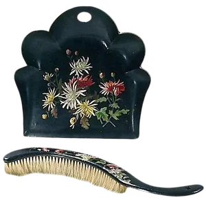 Antique Papier-Mâché Silent Butler Set