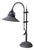 Industrial Black Table Lamp For Sale