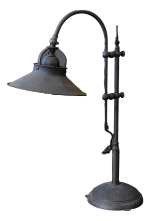 Industrial Black Table Lamp