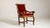 Wood Voltaire Oak Armchair with Velvet Upholstery, Antique, France, 19th Century For Sale - Image 7 of 12