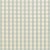 Schumacher Elton Cotton Check Fabric in Aqua For Sale