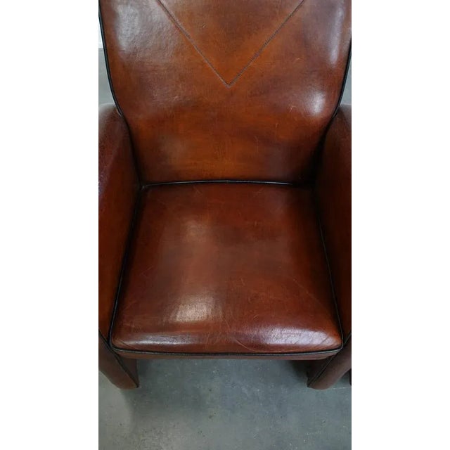 1990s Vintage Sheepskin Dining Armchairs, Set of 2 For Sale - Image 5 of 17