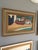 Mid-Century Modern 'Boats at Rest' Vintage Original Coastal Landscape Oil Painting, Framed For Sale - Image 4 of 12