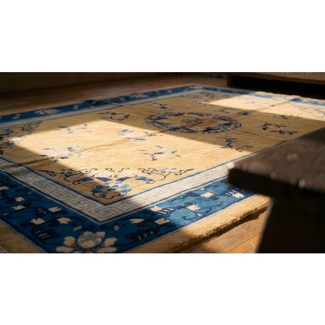 Early 20th Century Chinese Peking Carpet For Sale - Image 9 of 9