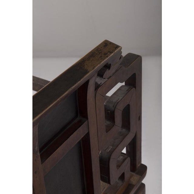 Chinese Qing Rose Chair, 1860s For Sale - Image 3 of 11