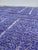 Moroccan Cobalt Blue Geometric Wool Moroccan Beni Ourain Rug For Sale - Image 3 of 15
