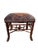 Vintage Faux Bamboo Stool in Ralph Lauren "Hunting Manor Paisley" Fabric For Sale In Houston - Image 6 of 17